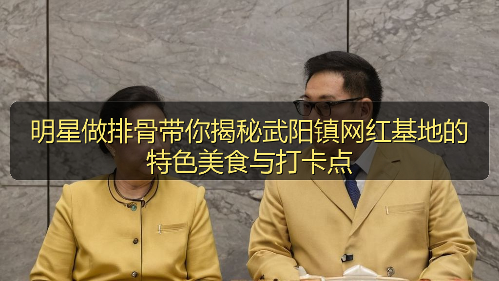 明星做排骨带你揭秘武阳镇网红基地的特色美食与打卡点
